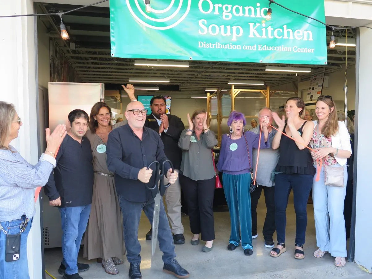 Organic Soup Kitchen Awarded a Congressional Award of Honor at Ribbon Cutting Ceremony for New Distribution and Education Center